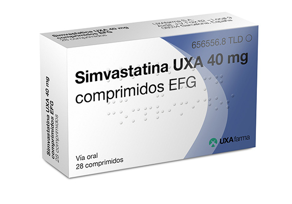 Simvastatina Uxa 40mg